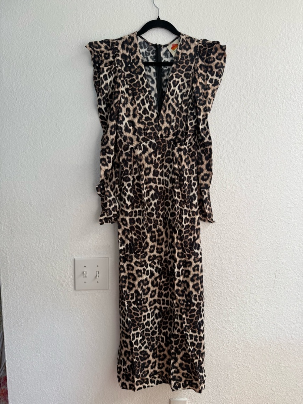 FARM RIO Women's Natural Skin Midi Dress Size XS - Picture 5 of 8